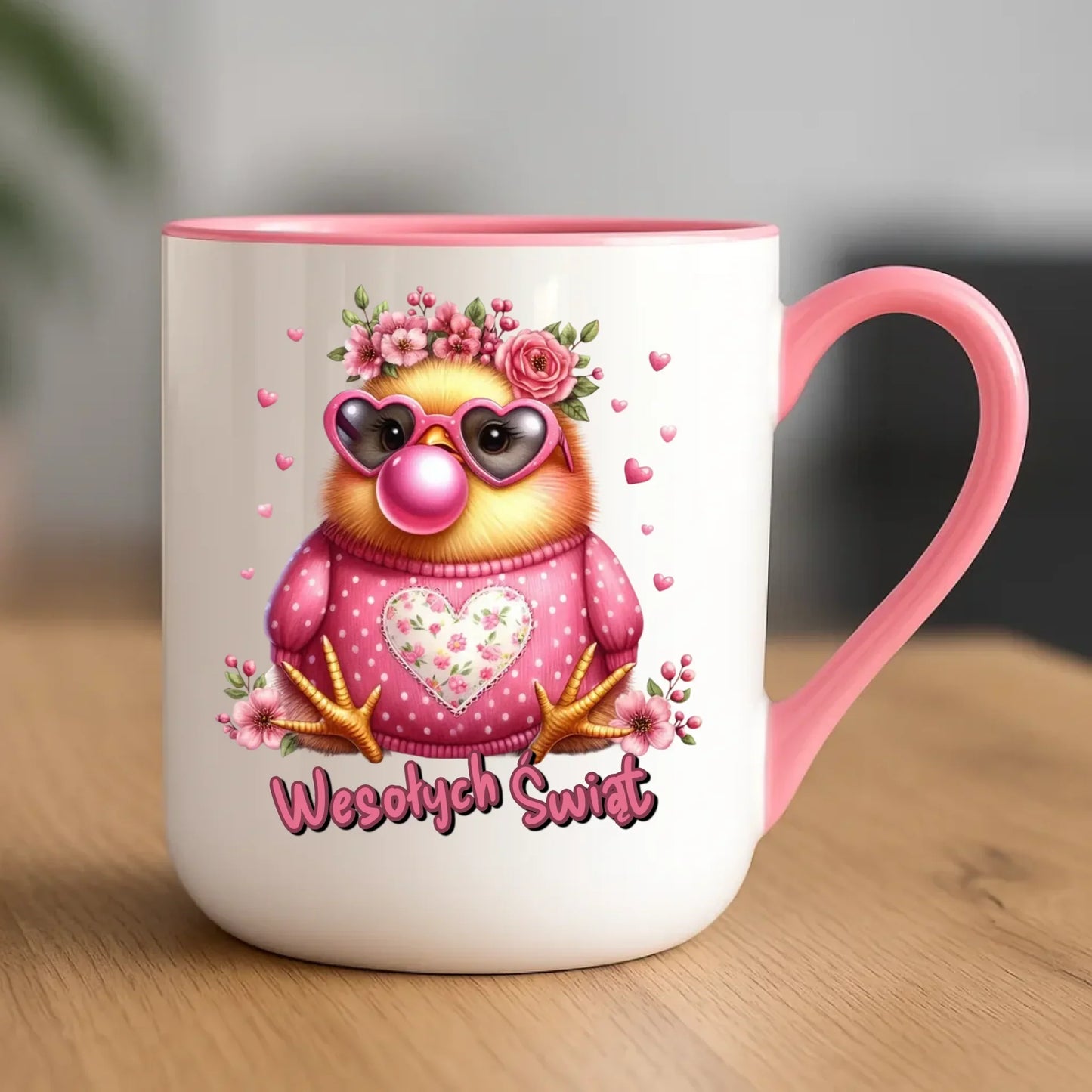 Wesołych Świąt | Kubek elegant na Wielkanoc WN32 - StoryCups.pl