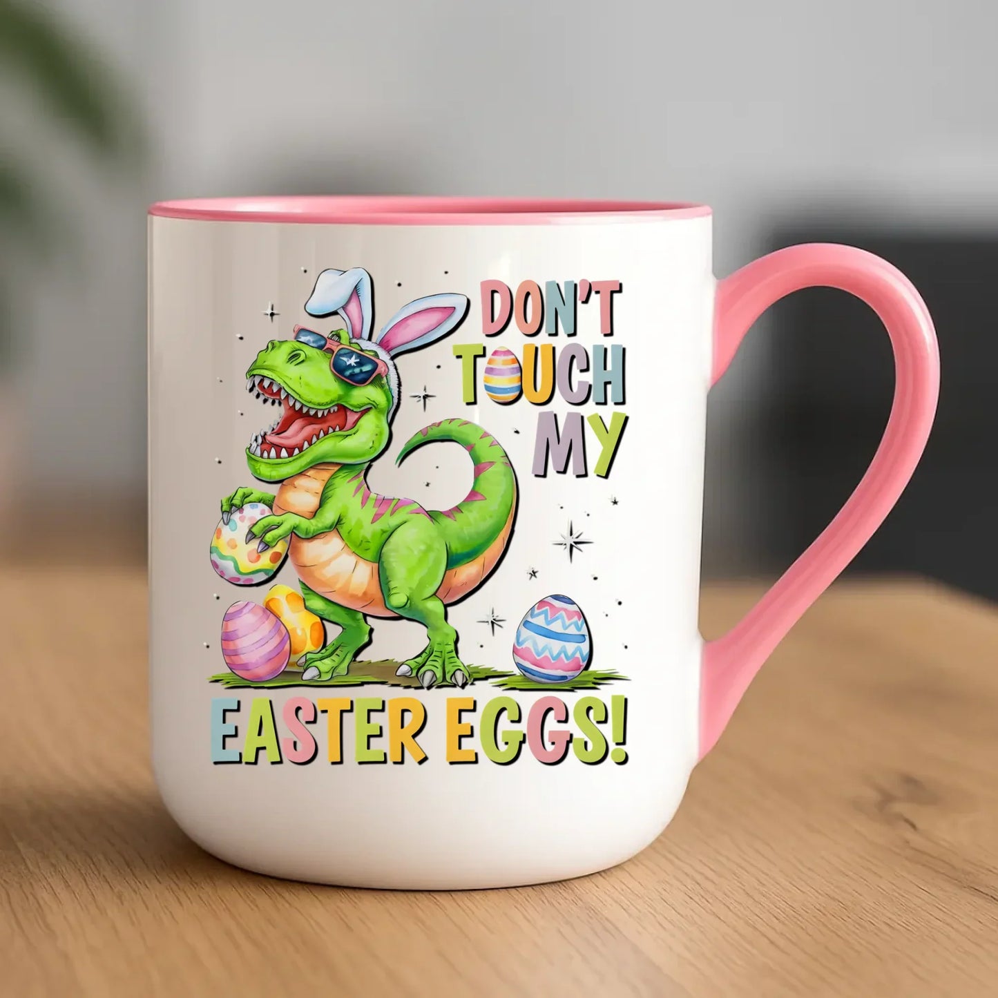 Don't touch my easter eggs | Kubek elegant na Wielkanoc WN34 - StoryCups.pl