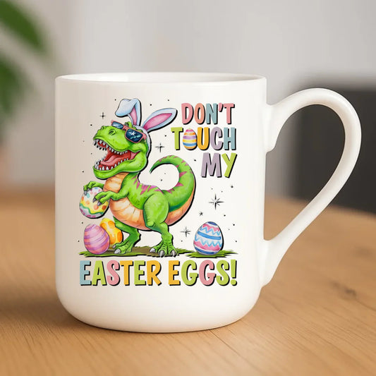 Don't touch my easter eggs | Kubek elegant na Wielkanoc WN34 - StoryCups.pl
