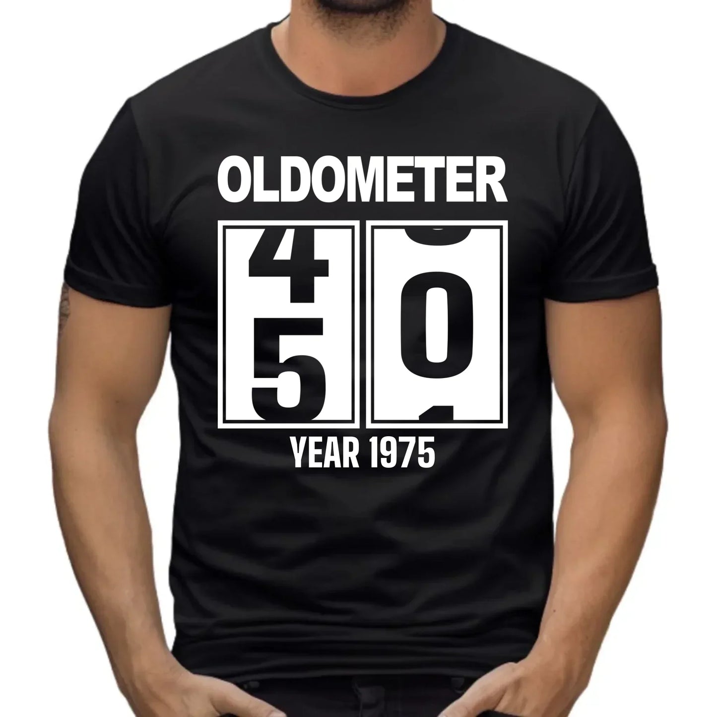 Oldometer 20-85 lat | Koszulka męska na urodziny U06 - StoryCups.pl