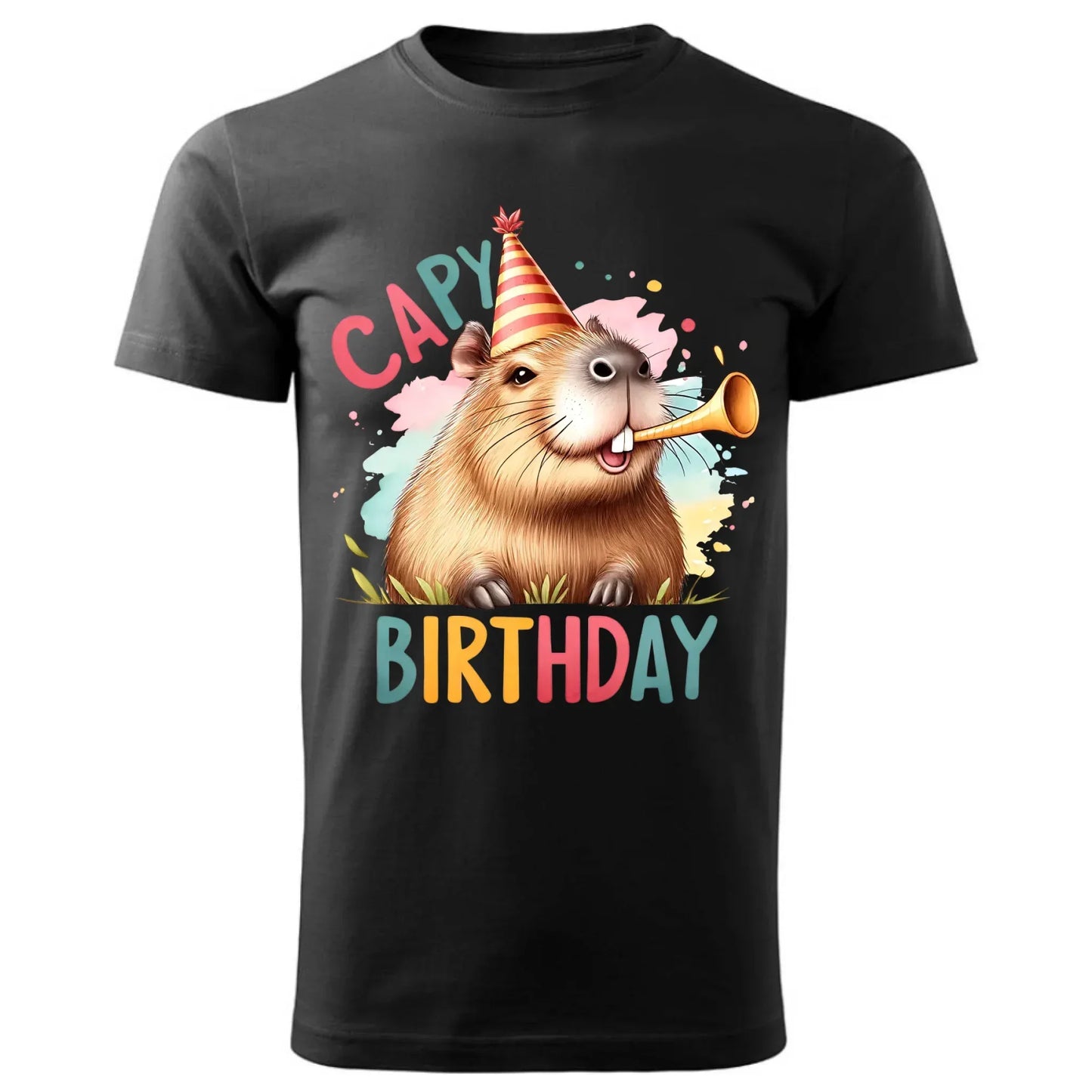 Capy Birthday kapibara | Koszulka męska na urodziny U21 - StoryCups.pl