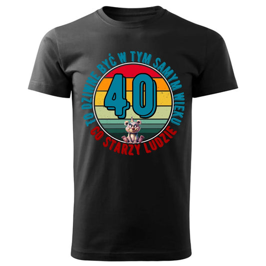 To dziwne (wiek) | Koszulka męska na urodziny U08 - StoryCups.pl