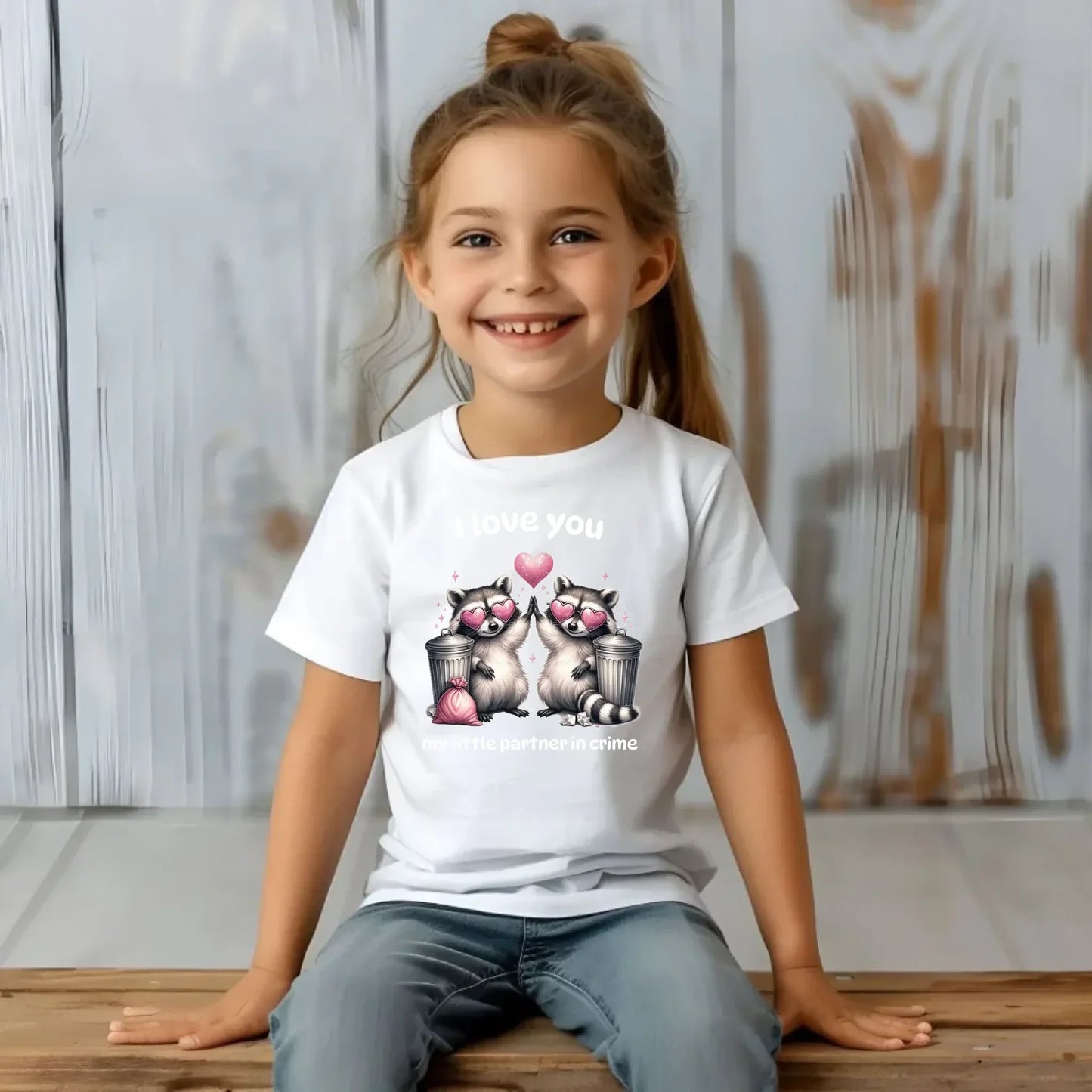 My little partner in crime | Koszulka dla dziecka W27 - StoryCups.pl