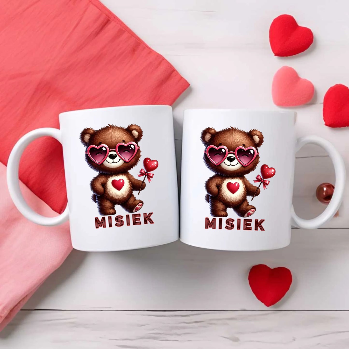 Personalizowany kubek dla par – idealny prezent na Walentynki lub Święta