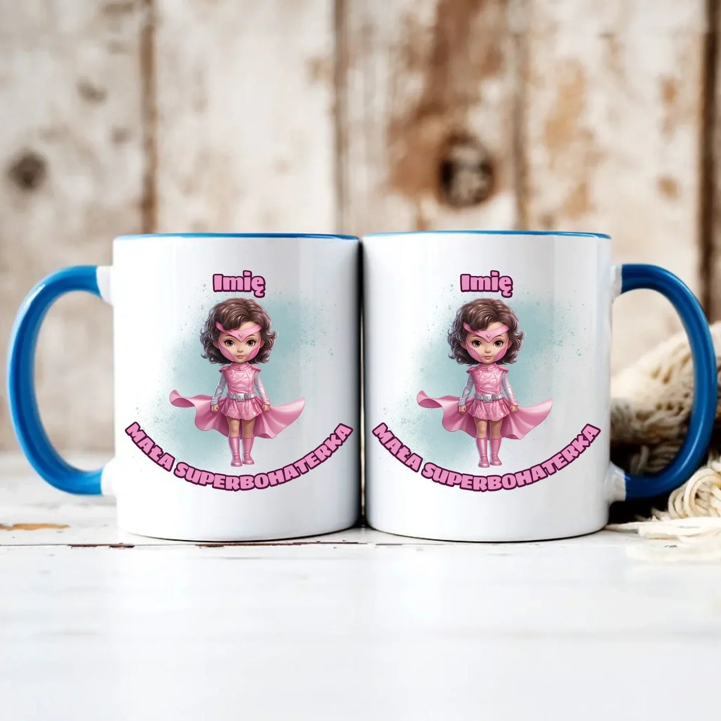 Mała Superbohaterka | Kubek dla dziewczynki DD02 - StoryCups.pl