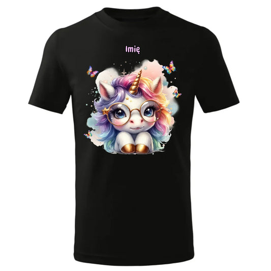 Jednorożec ze złotym rogiem | Koszulka dziecięca DD13 - StoryCups.pl