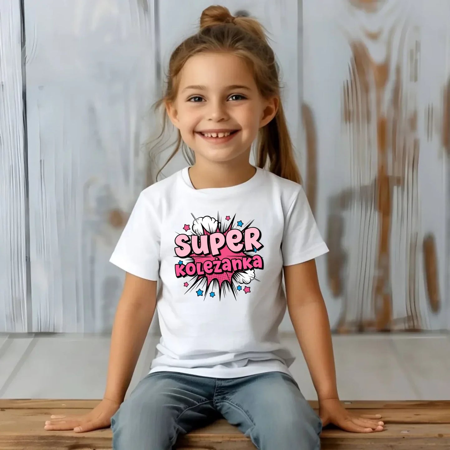 Super koleżanka | Koszulka dziecięca DD19 - StoryCups.pl