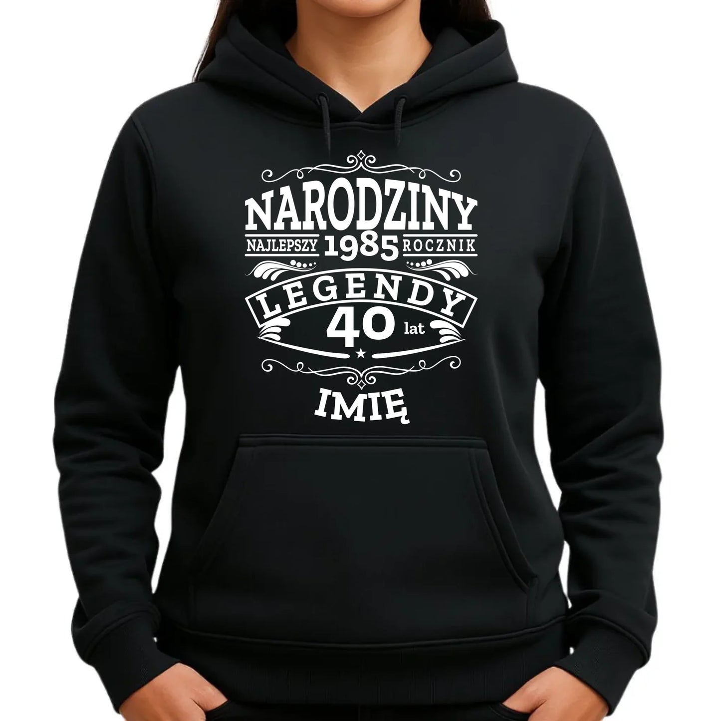Urodzinowa bluza damska z kapturem prezent na URODZINY dla niej