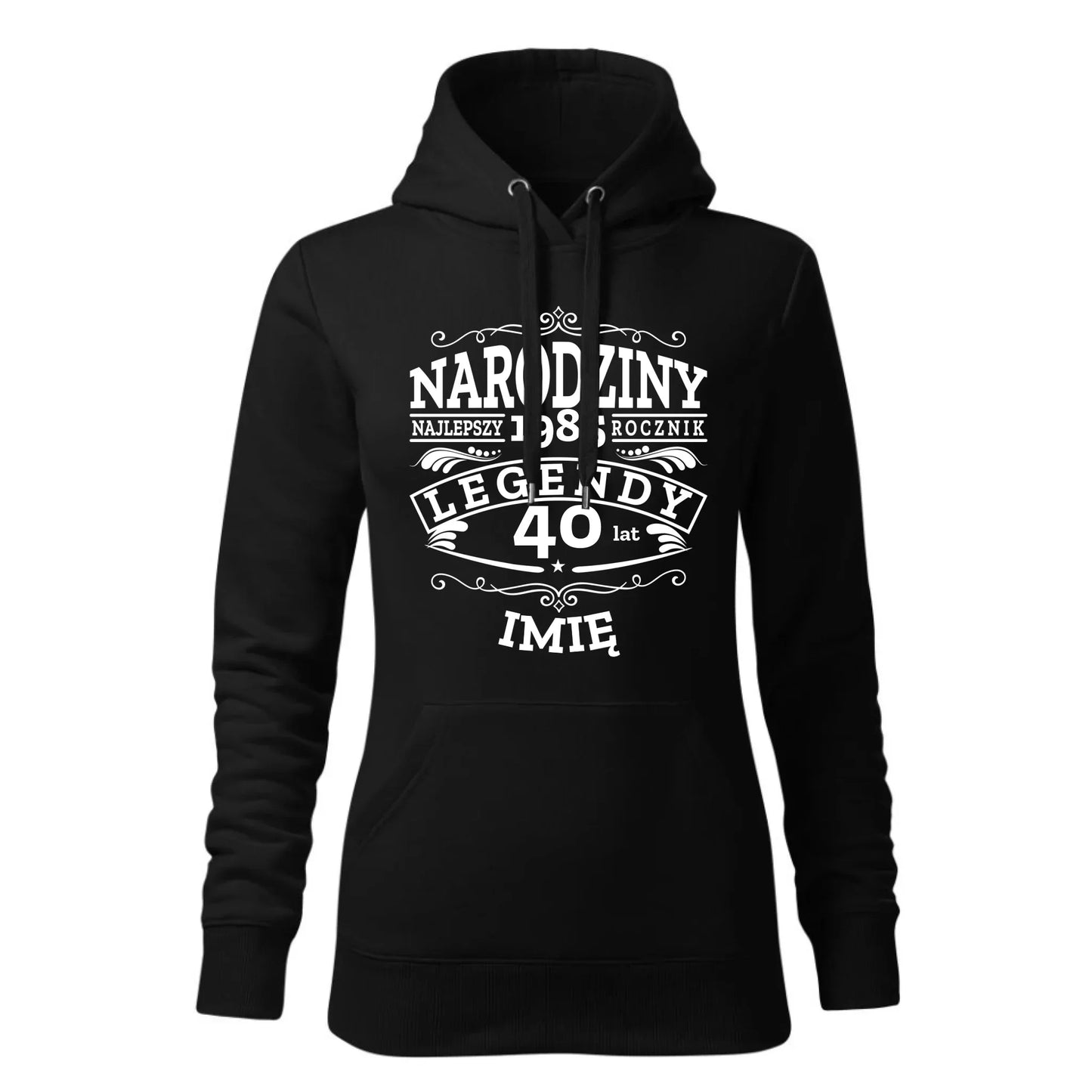 Narodziny Legendy | Bluza damska z kapturem na urodziny U01 - StoryCups.pl