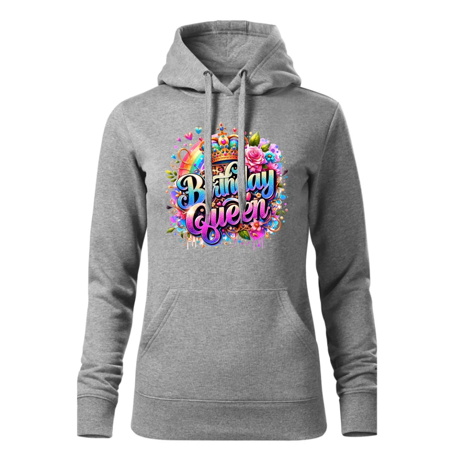 Birthday Queen | Bluza damska z kapturem na urodziny U32 - StoryCups.pl