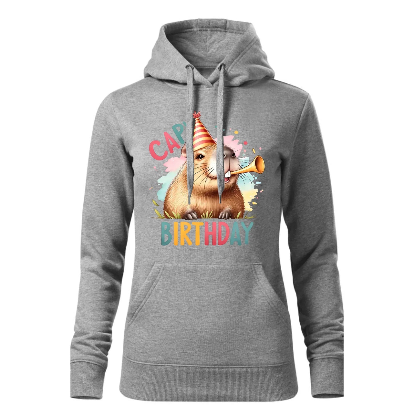 Capy Birthday kapibara | Bluza damska z kapturem na urodziny U21 - StoryCups.pl