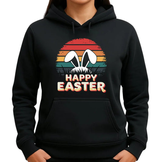 Happy Easter | Bluza damska z kapturem na Wielkanoc WN31 - StoryCups.pl
