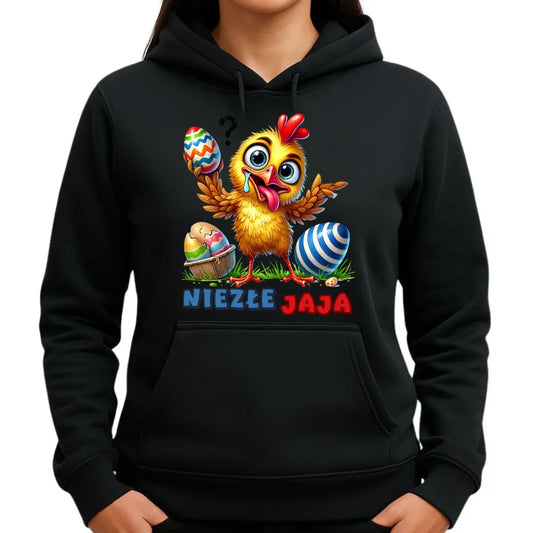 Niezłe jaja | Bluza damska z kapturem na Wielkanoc WN28 - StoryCups.pl