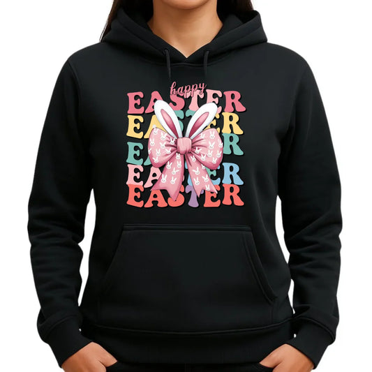 Happy Easter | Wielkanocna bluza damska z kapturem WN20 - StoryCups.pl