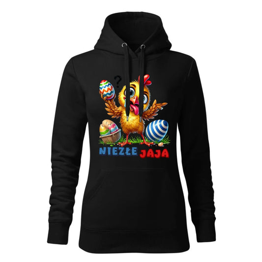 Niezłe jaja | Bluza damska z kapturem na Wielkanoc WN28 - StoryCups.pl