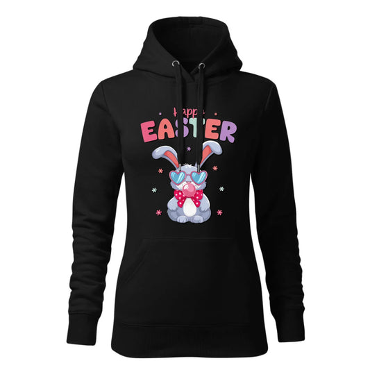 Happy Easter | Wielkanocna bluza damska z kapturem WN21 - StoryCups.pl