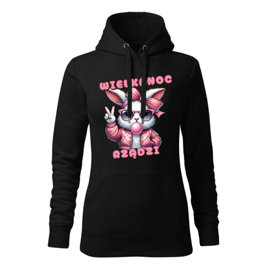 Wielkanoc rządzi | Wielkanocna bluza damska z kapturem WN18 - StoryCups.pl