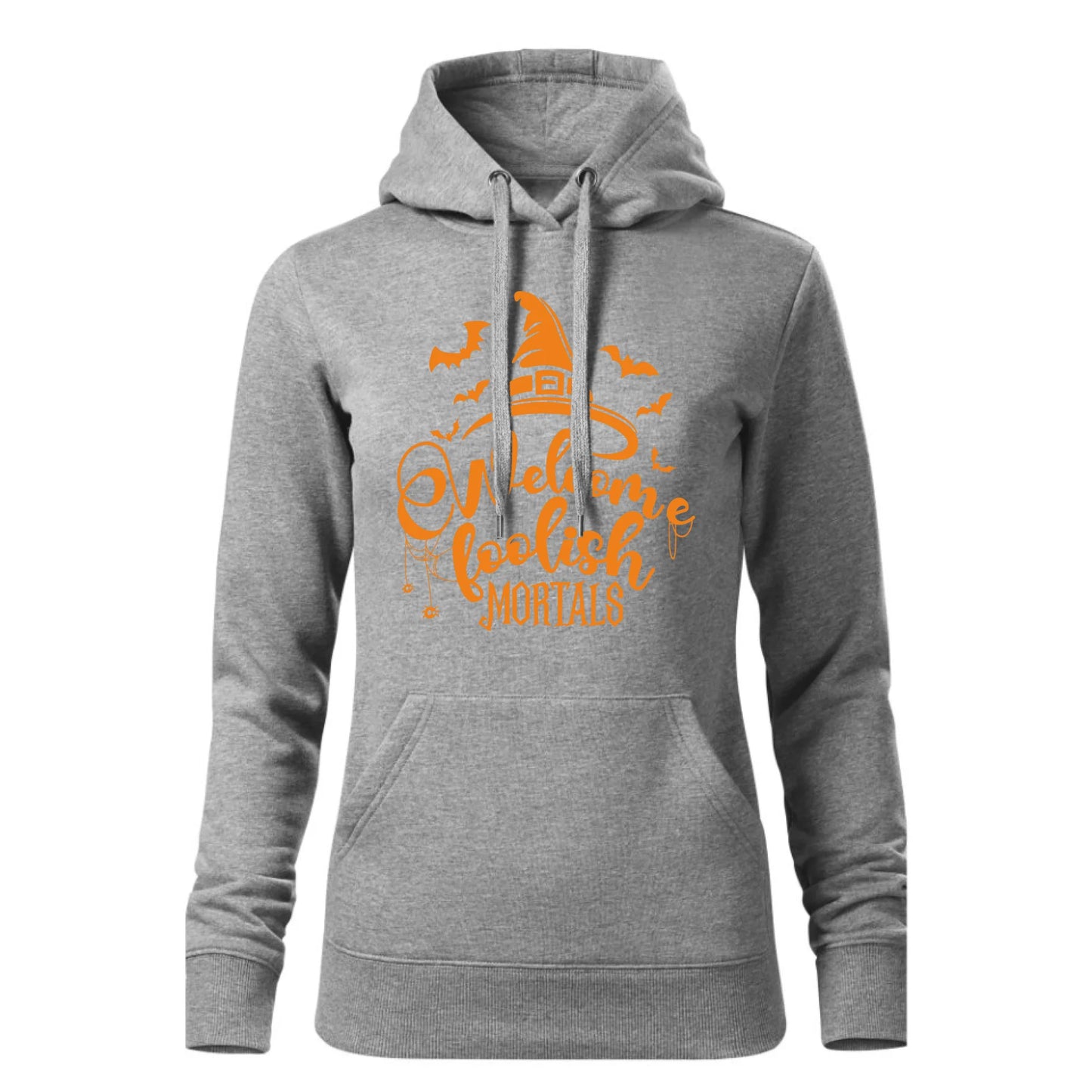 Czarna bluza damska z kapturem nadruk na prezent dla niej HOODIE