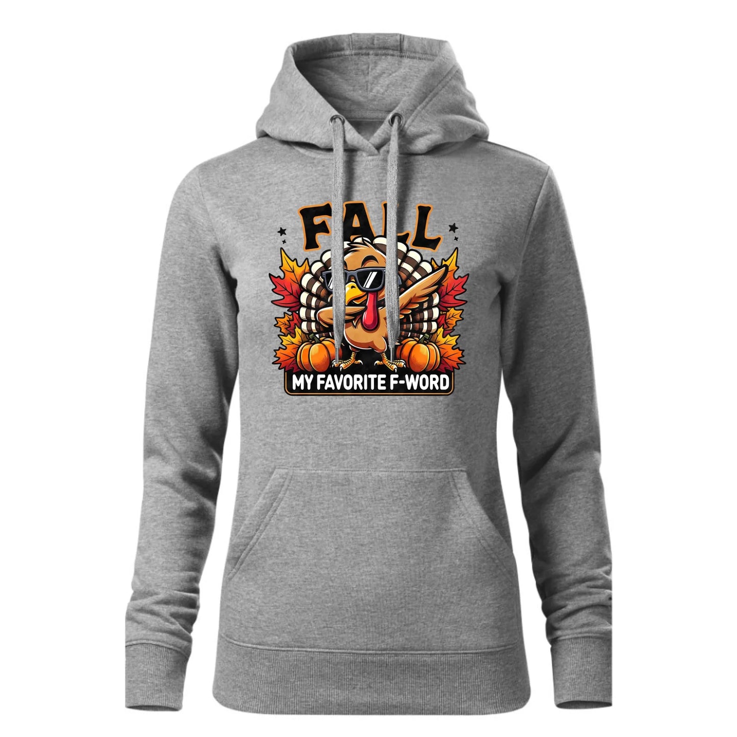 Czarna bluza damska z kapturem nadruk na prezent dla niej HOODIE