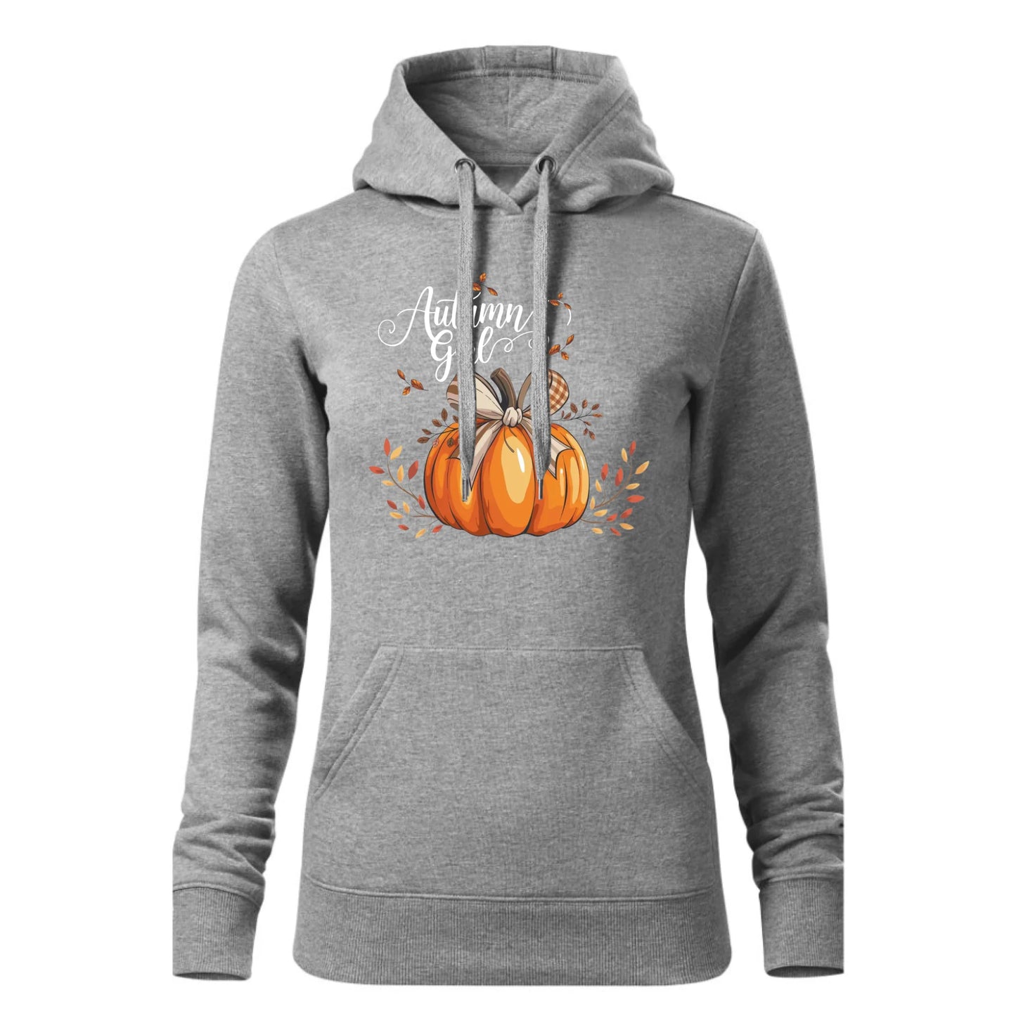 Czarna bluza damska z kapturem nadruk na prezent dla niej HOODIE