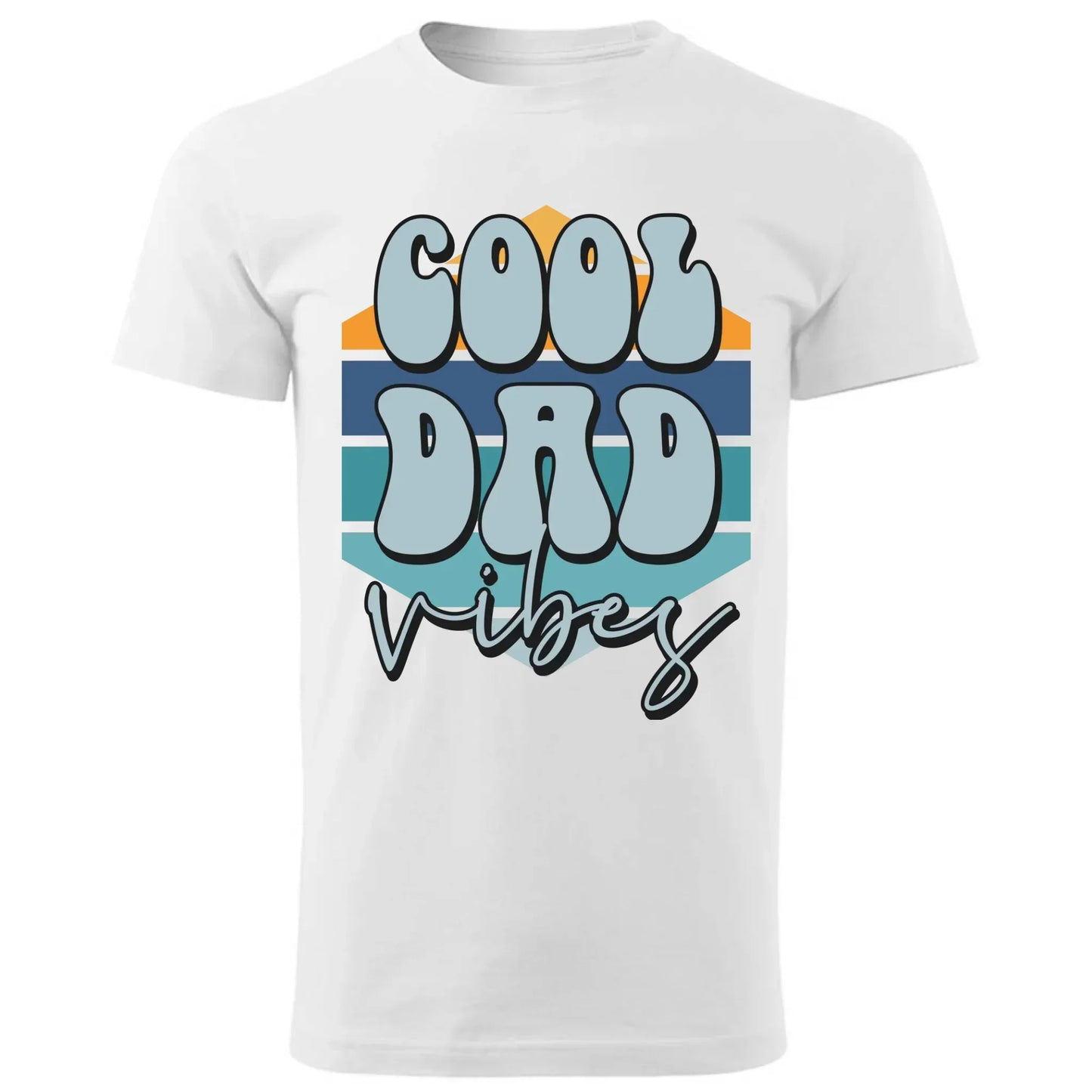 Cool Dad Vibes | Koszulka męska z nadrukiem DT56 - StoryCups.pl