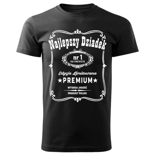 Najlepszy Dziadek na świecie | Koszulka męska dla dziadka D30 - StoryCups.pl