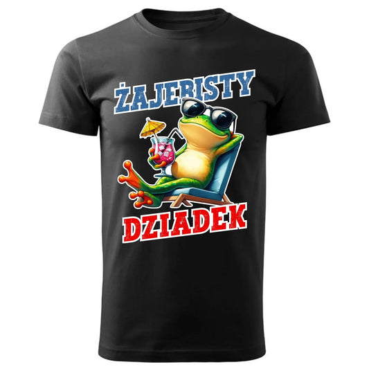 Żajebisty dziadek | Koszulka męska dla dziadka D27 - StoryCups.pl