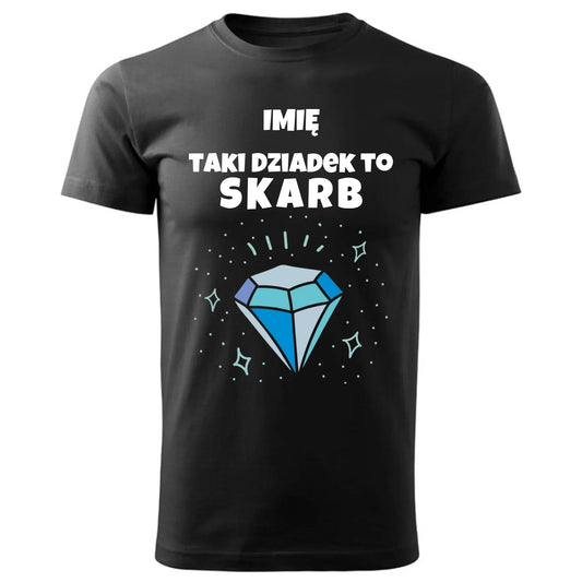 Taki Dziadek do skarb | Koszulka męska dla dziadka D06 - StoryCups.pl