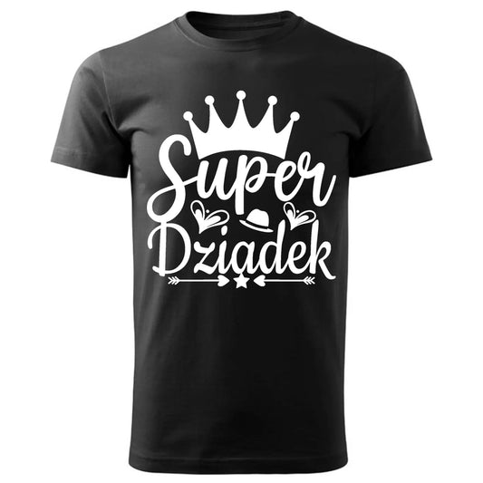 Super Dziadek | Koszulka męska dla dziadka D03 - StoryCups.pl