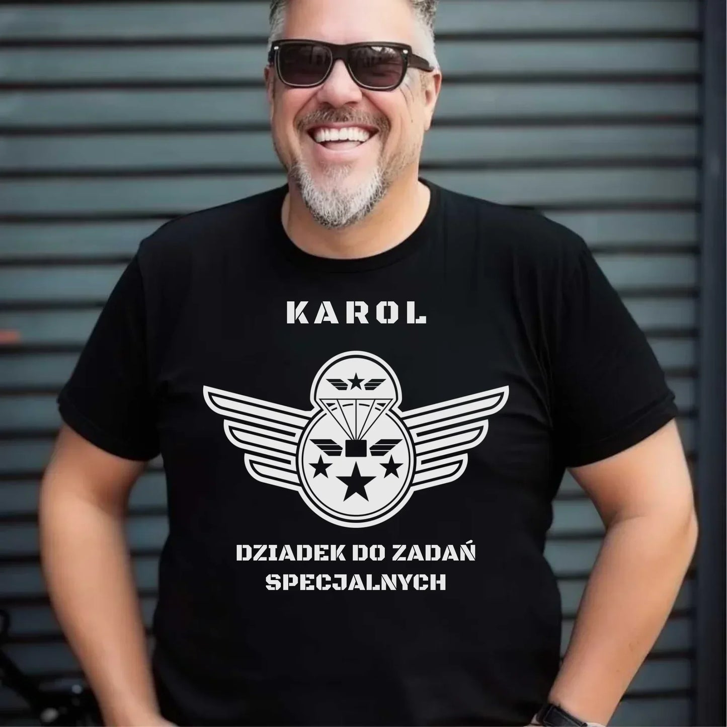 Dziadek do zadań specjalnych | Koszulka męska dla dziadka D31 - StoryCups.pl