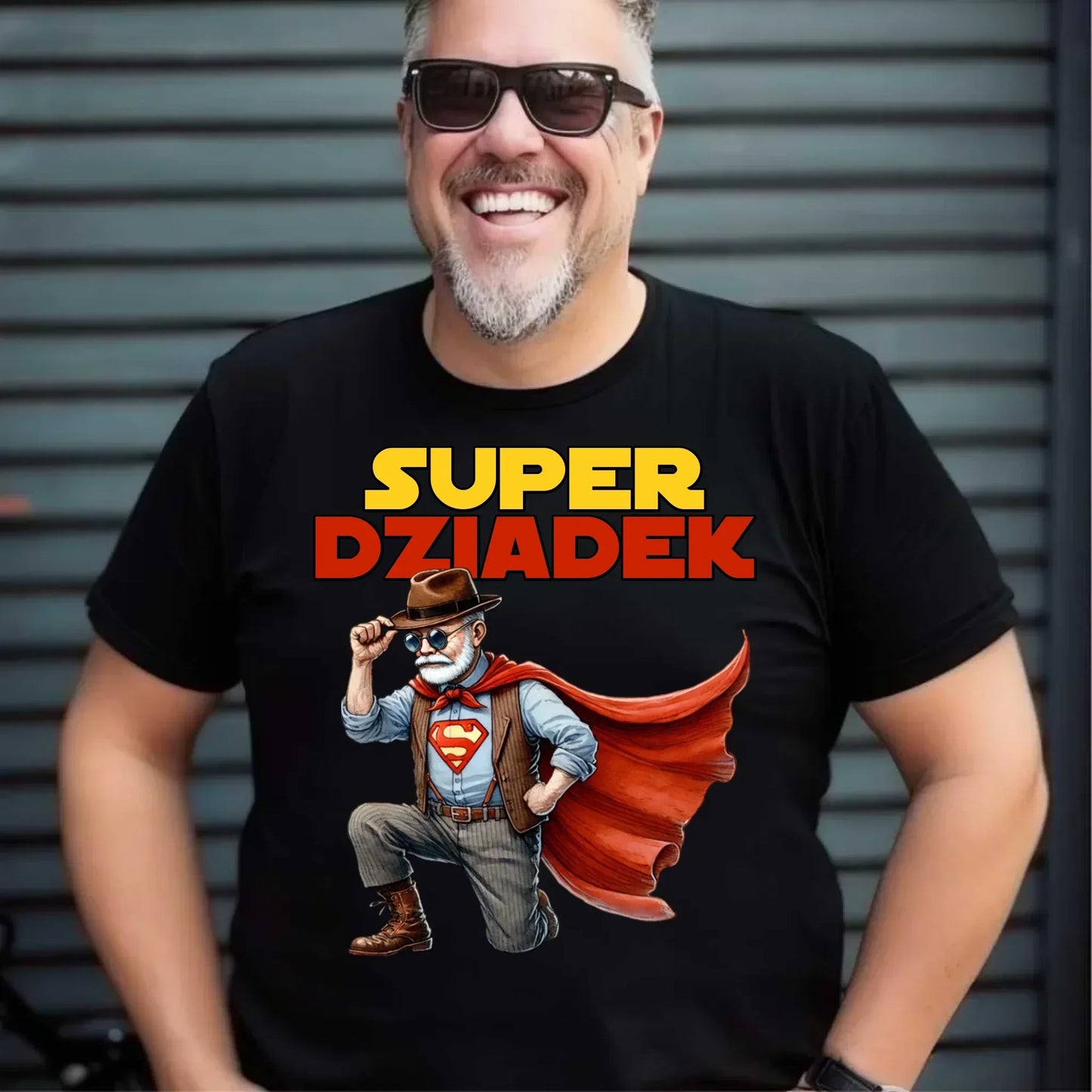 Super Dziadek | Koszulka męska dla dziadka D29 - StoryCups.pl