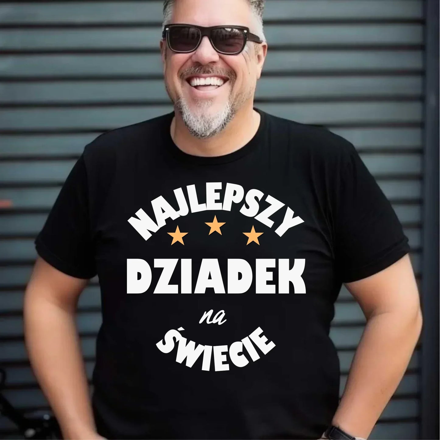 Najlepszy dziadek na świecie | Koszulka męska dla dziadka D23 - StoryCups.pl