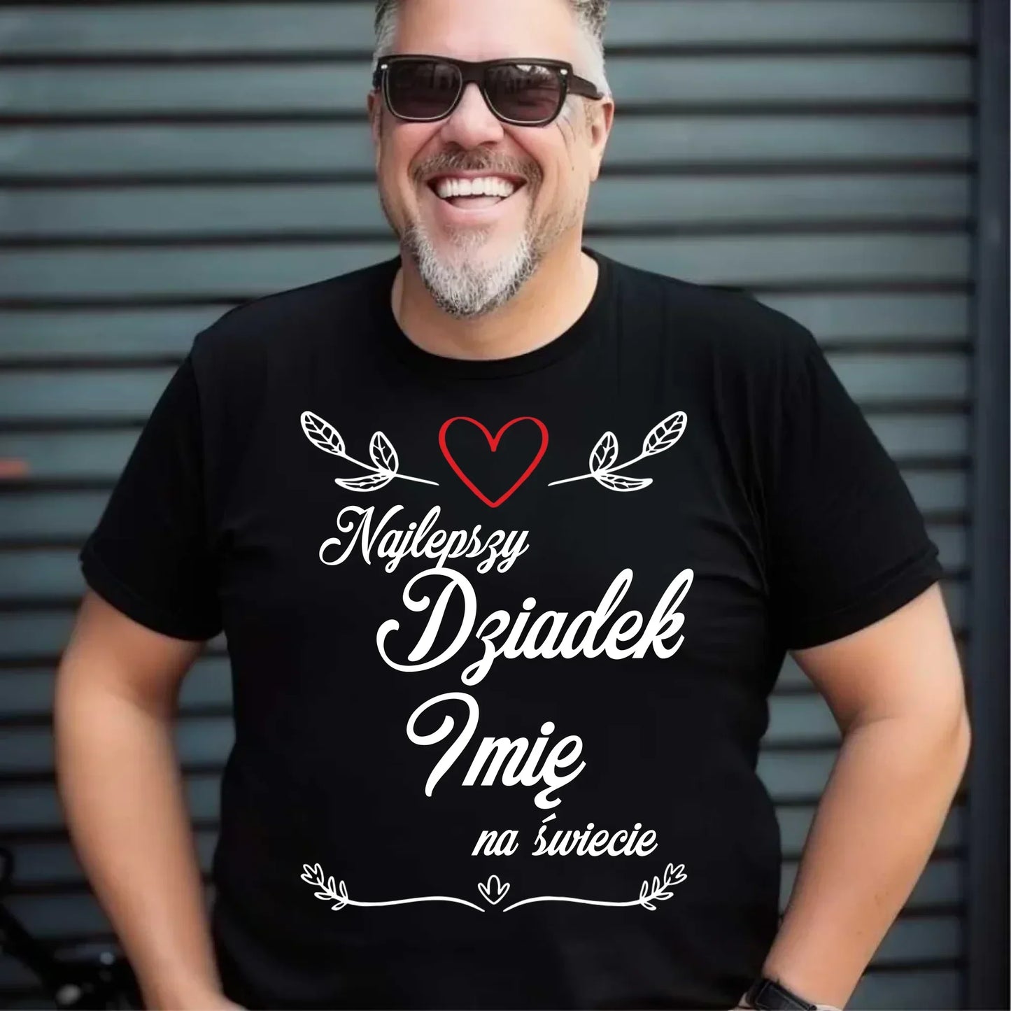 Najlepszy Dziadek na Świecie | Personalizowana koszulka męska dla dziadka D12 - StoryCups.pl