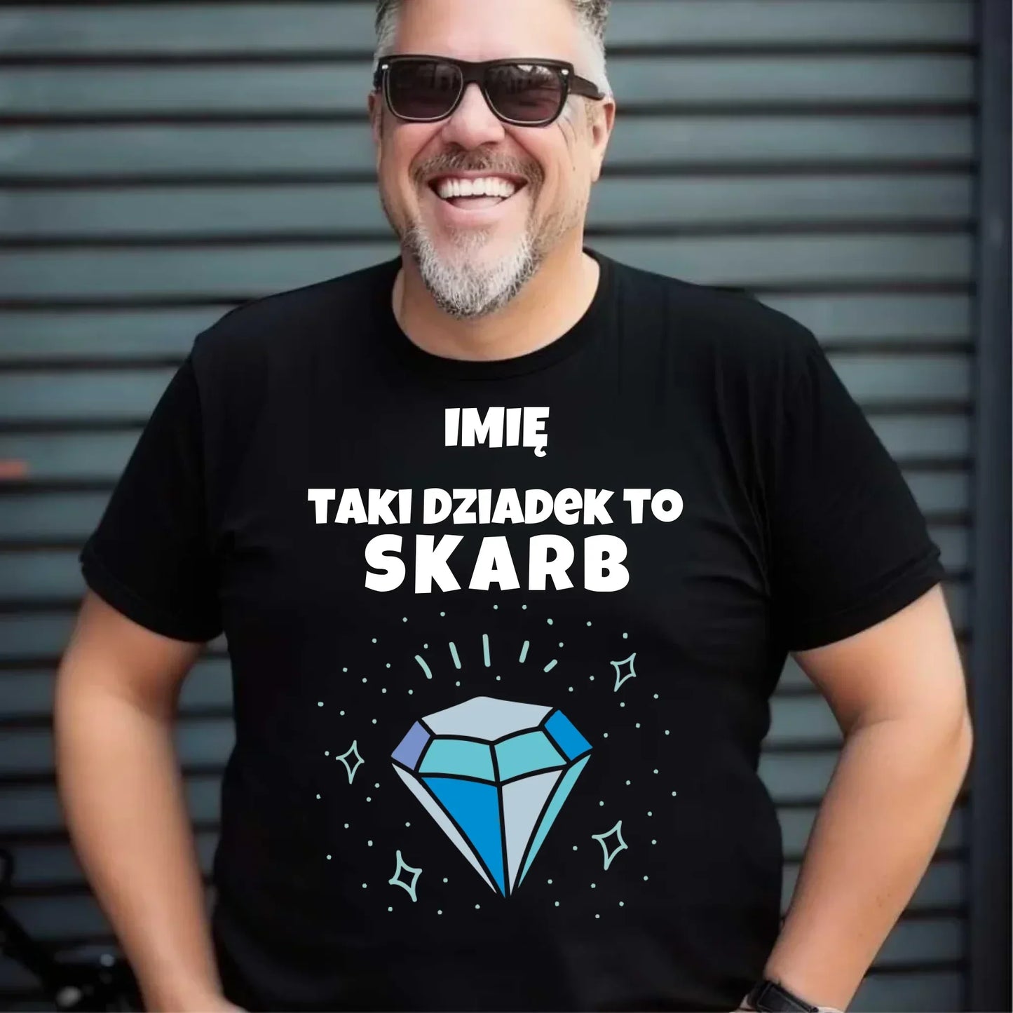 Taki Dziadek do skarb | Koszulka męska dla dziadka D06 - StoryCups.pl