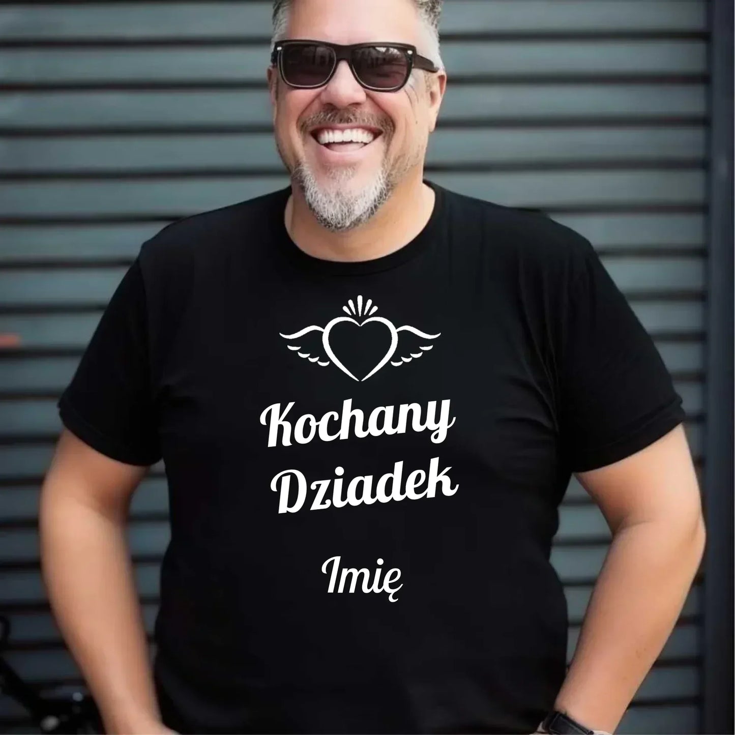 Kochany Dziadek | Personalizowana koszulka męska dla dziadka D05 - StoryCups.pl