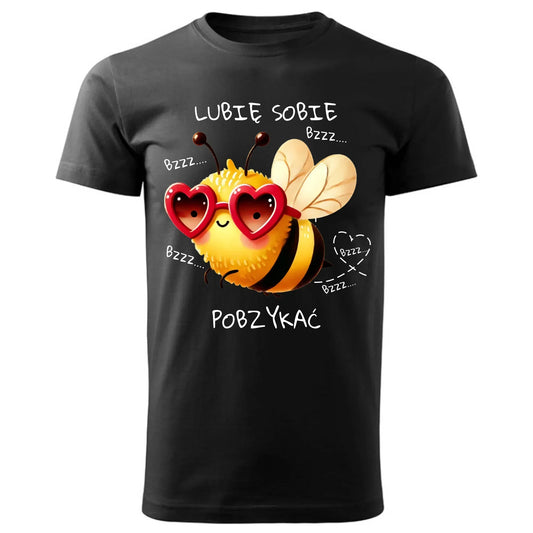 Lubię sobie pobzykać | Koszulka męska W51 - StoryCups.pl