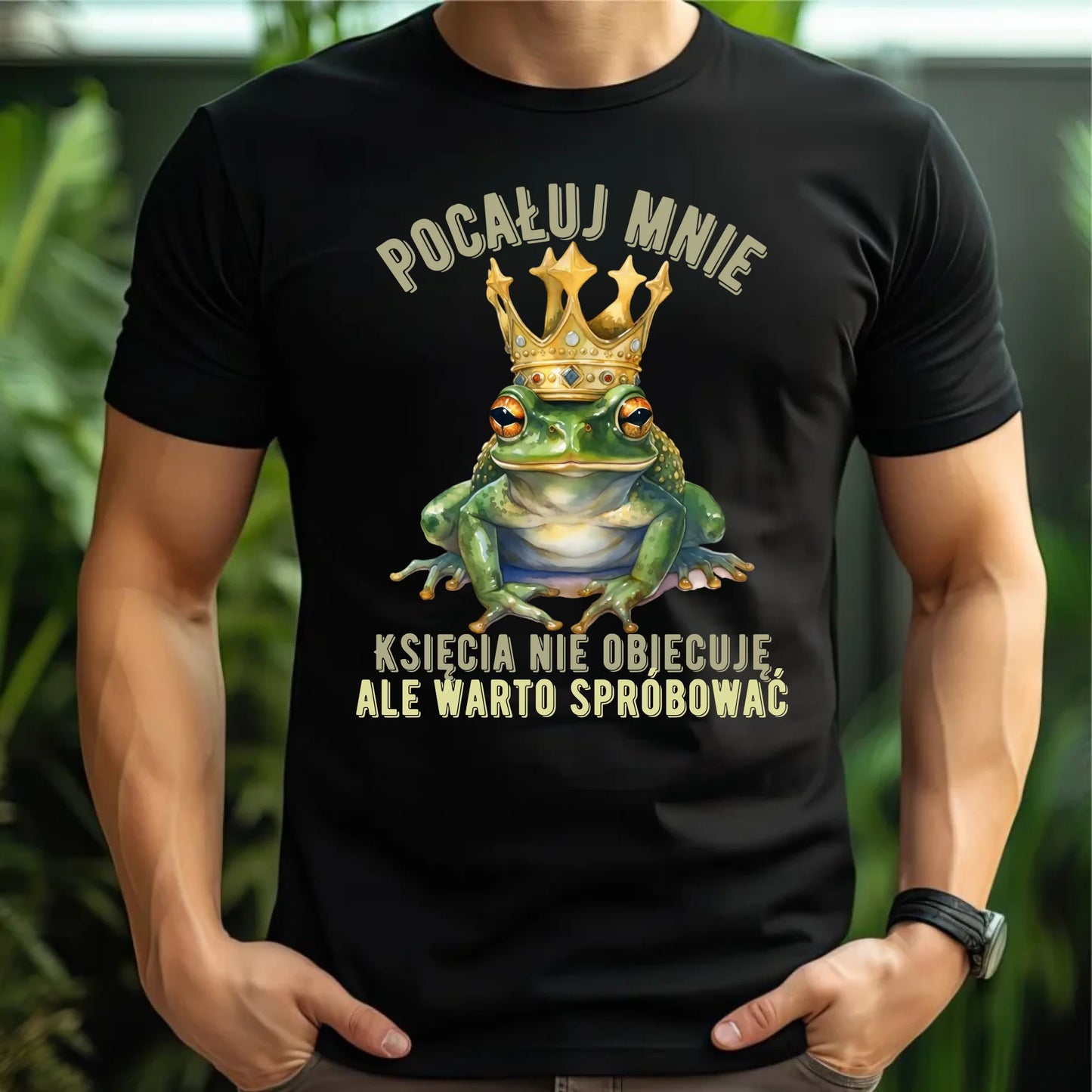 Koszulka męska dla par na prezent dla niego