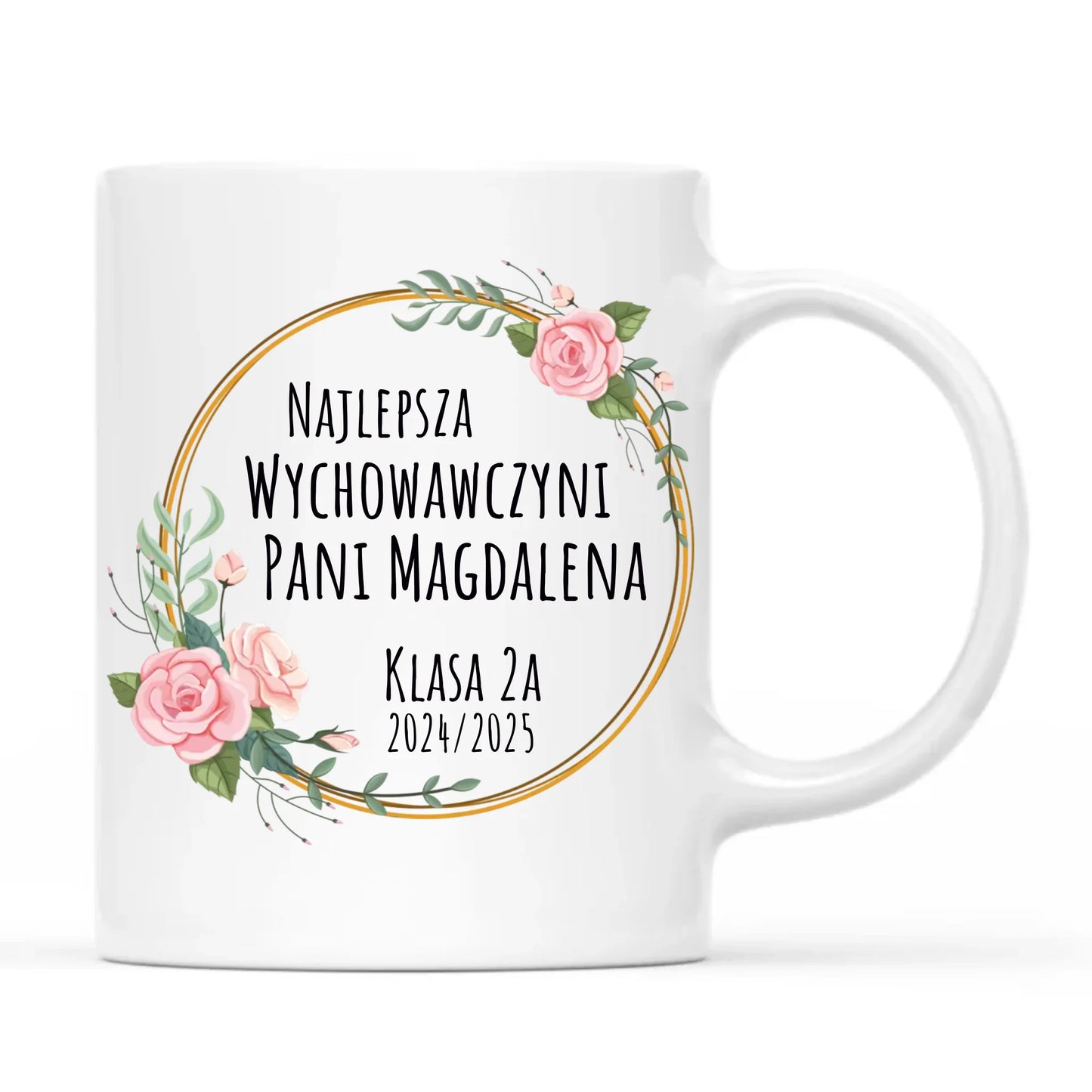 Kubek prezent na zakończenie roku szkolnego dla nauczyciela