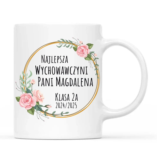 Prezent dla Wychowawczyni | Kubek dla nauczyciela N02 - StoryCups.pl