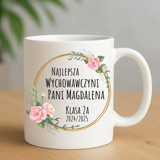 Prezent dla Wychowawczyni | Kubek dla nauczyciela N02 - StoryCups.pl