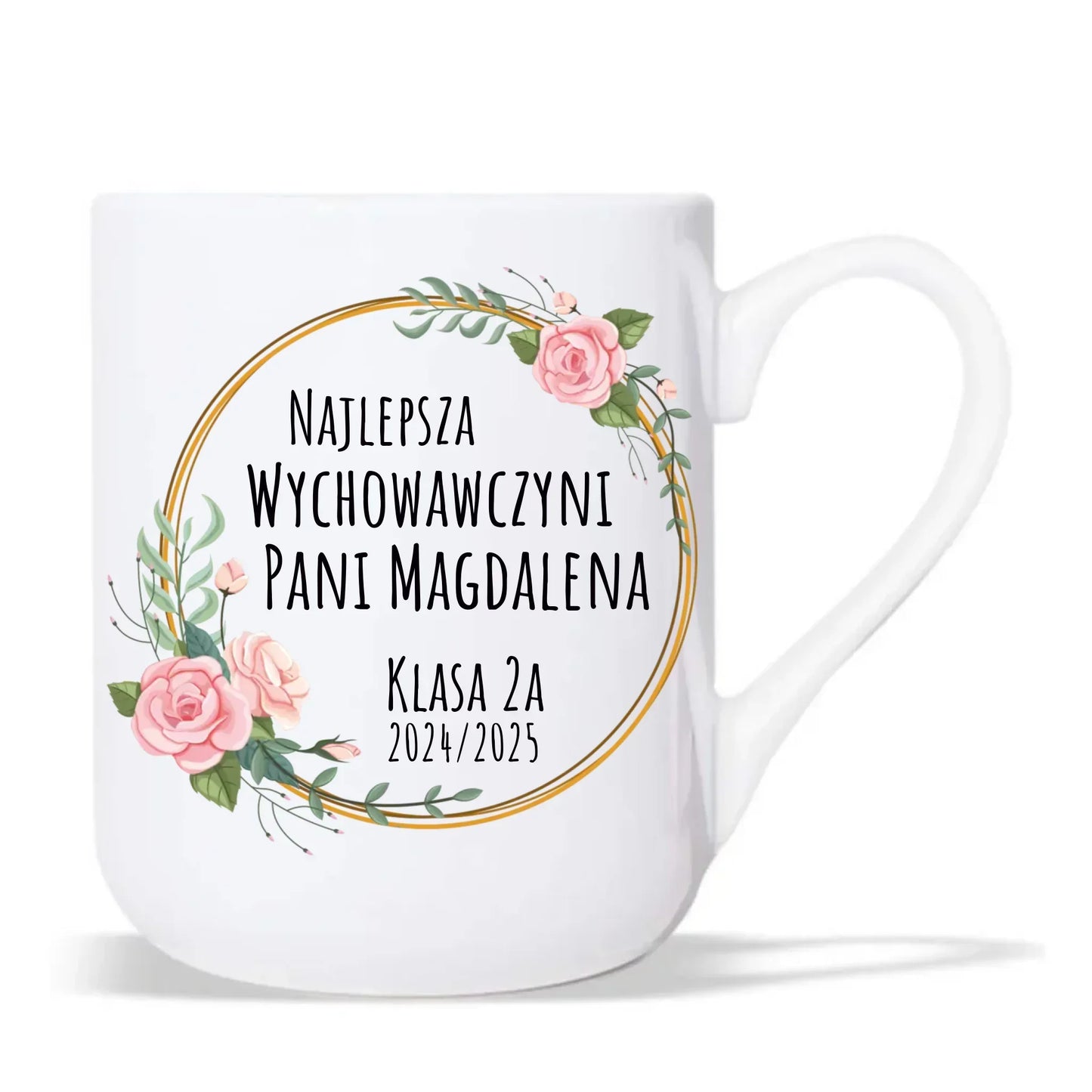 Prezent dla Wychowawczyni | Kubek elegant dla nauczyciela N02 - StoryCups.pl