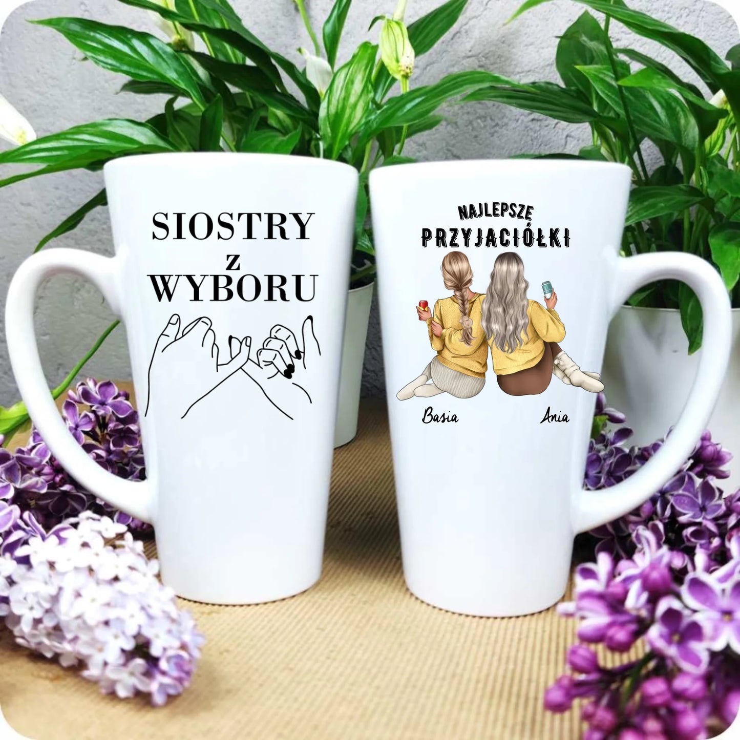 Prezent dla przyjaciółki - personalizowany kubek