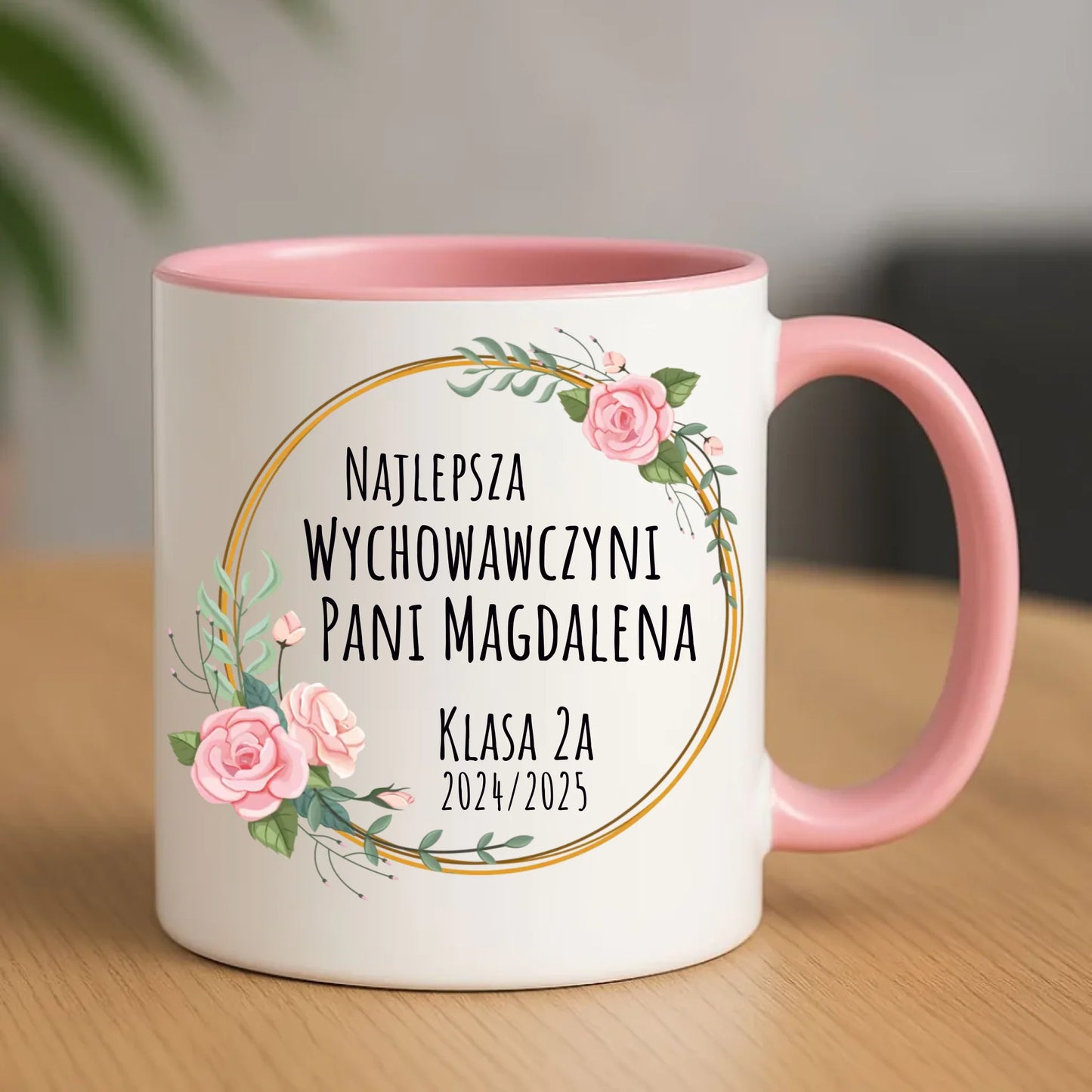 Kubek prezent na zakończenie roku szkolnego dla nauczyciela