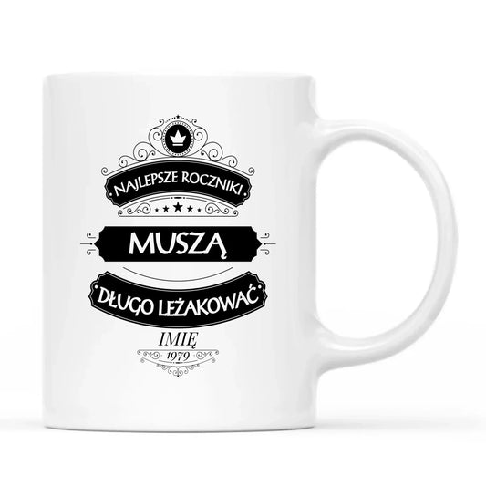 Najlepsze roczniki | Personalizowany kubek prezent na urodziny U09 - StoryCups.pl