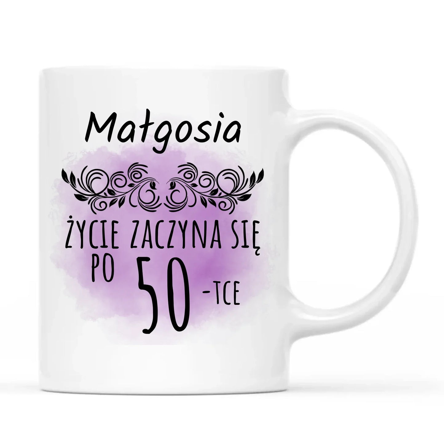 Życie zaczyna się po WIEK | Kubek na urodziny U03 - StoryCups.pl