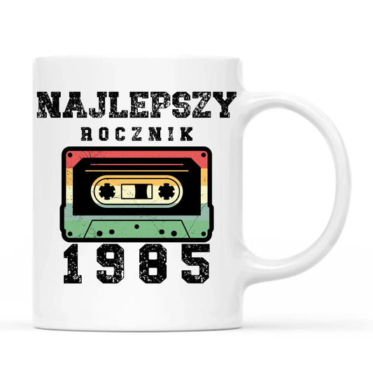 Najlepszy rocznik | Personalizowany kubek na urodziny U02 - StoryCups.pl
