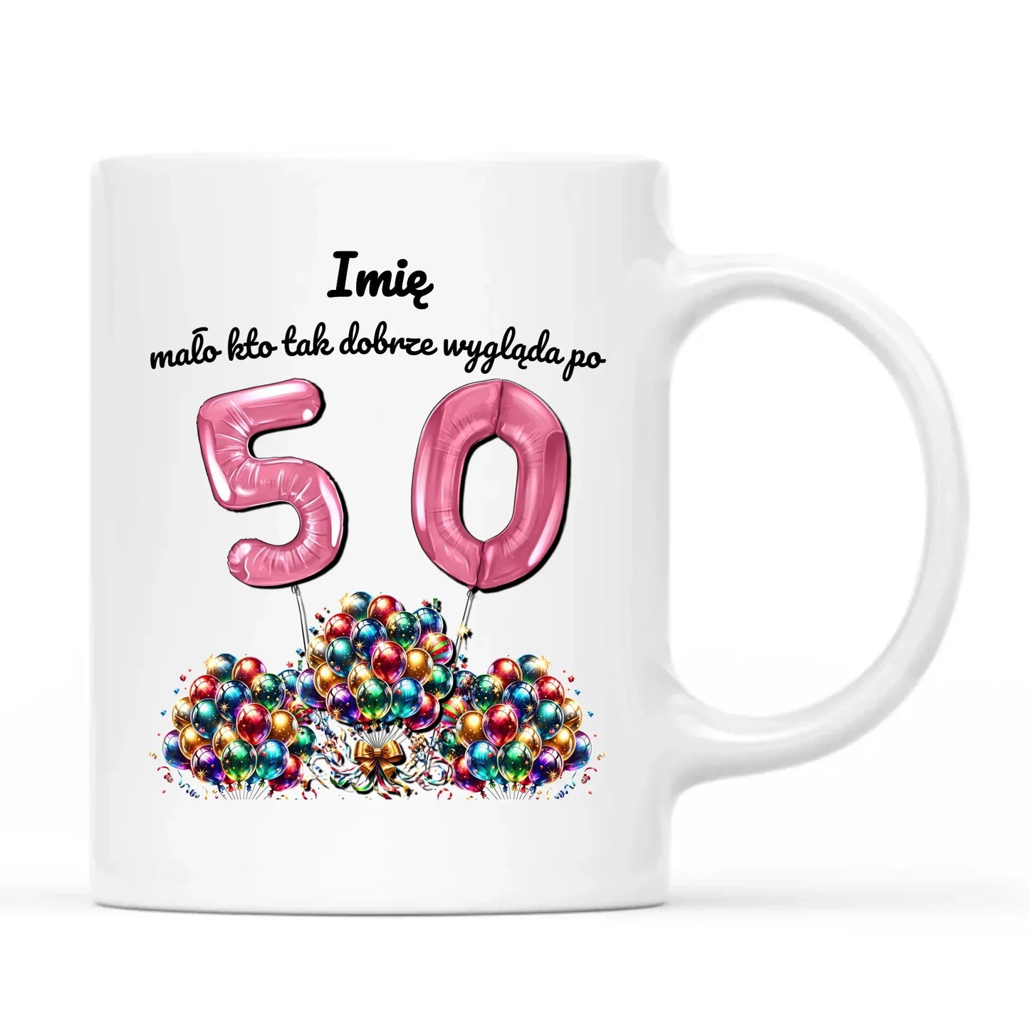 Mało kto tak dobrze wygląda | Personalizowany kubek na urodziny U16 - StoryCups.pl