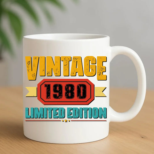 Vintage Limited Edition (data) | Kubek na urodziny U29 - StoryCups.pl