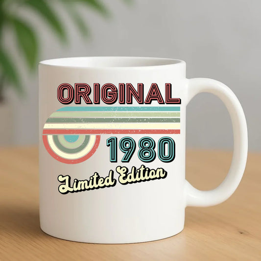 Edycja limitowana 80' rok urodzenia | Kubek na urodziny U31 - StoryCups.pl