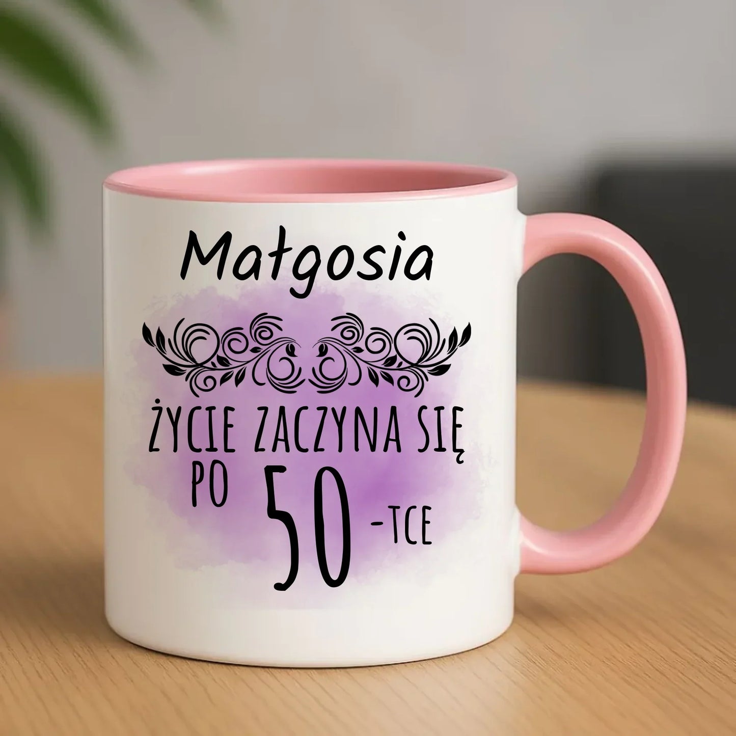 Życie zaczyna się po WIEK | Kubek na urodziny U03 - StoryCups.pl